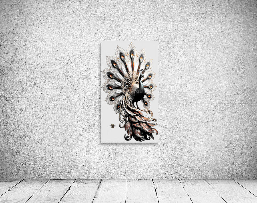 BrownPeacock Wall Preview