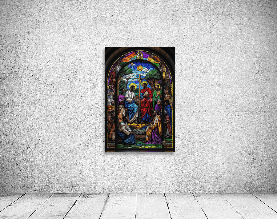 StainGlassBible Wall Preview