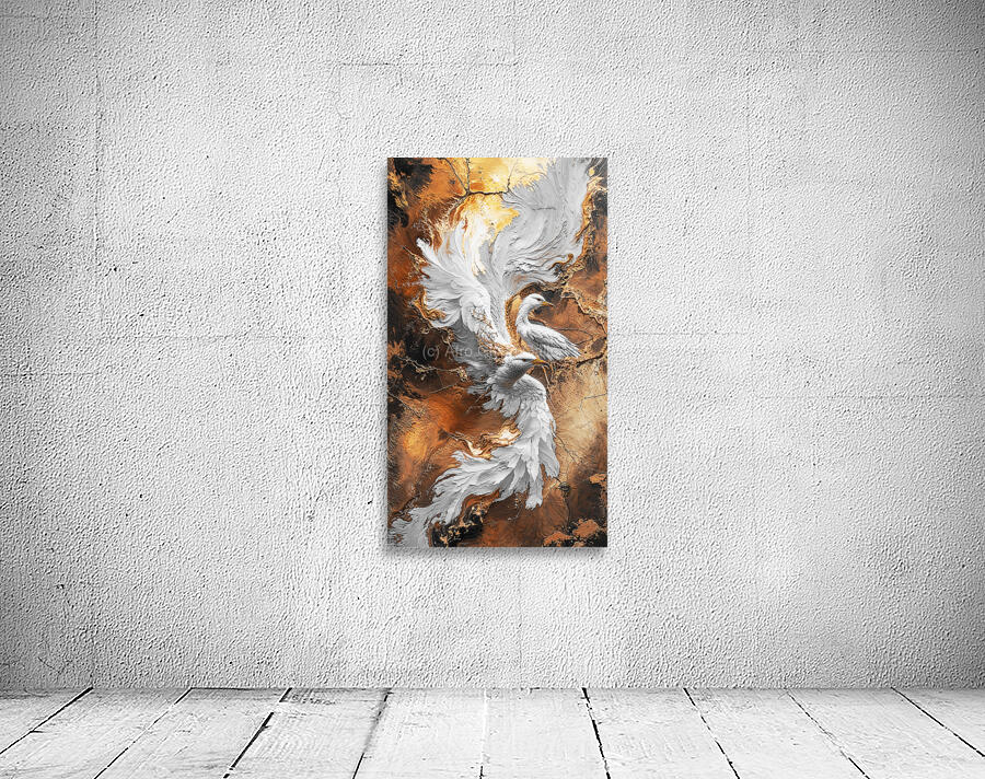GoldenBirds Wall Preview