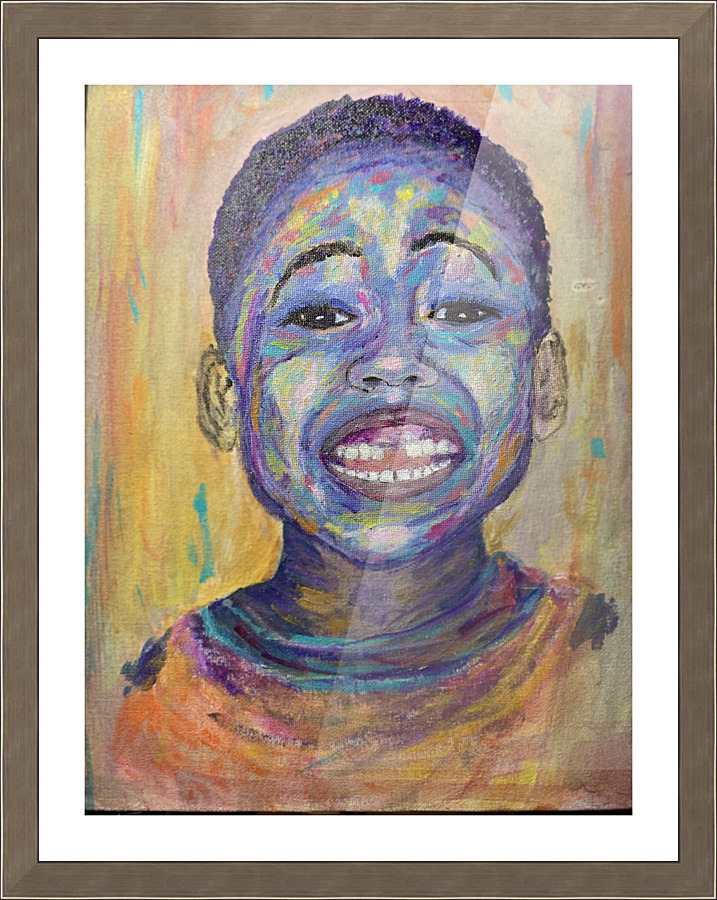 Boy Joy Picture Frame print
