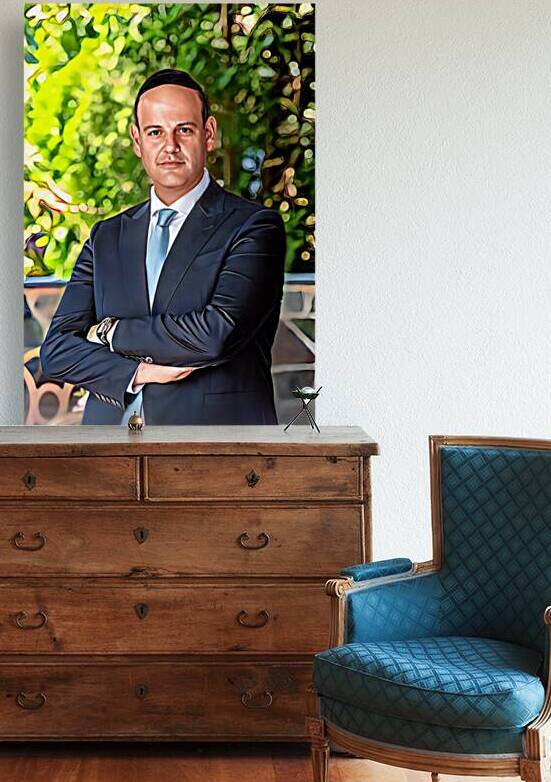 Ephraim Zagelbaum Portrait by Ephraim Zagelbaum