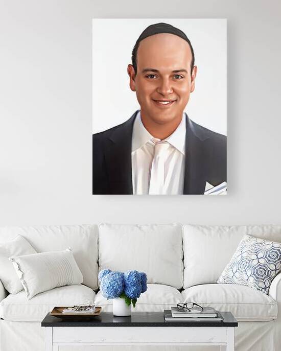 Digitally Enhanced Portrait – Professional & Elegant Representation by Ephraim Zagelbaum