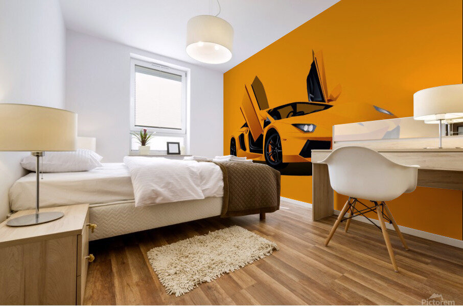 Lamborghini Mural print