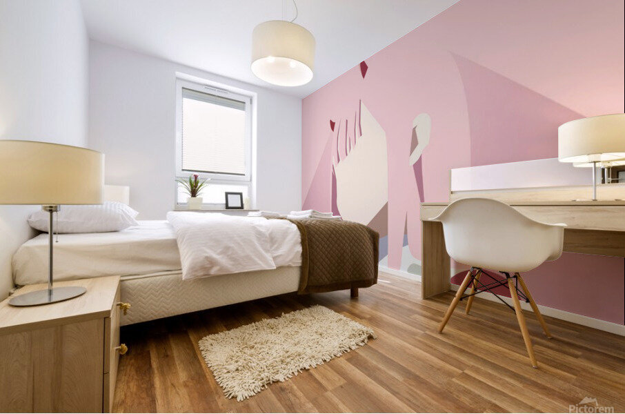 zero two Mural print