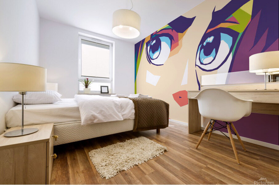eren yeager Mural print