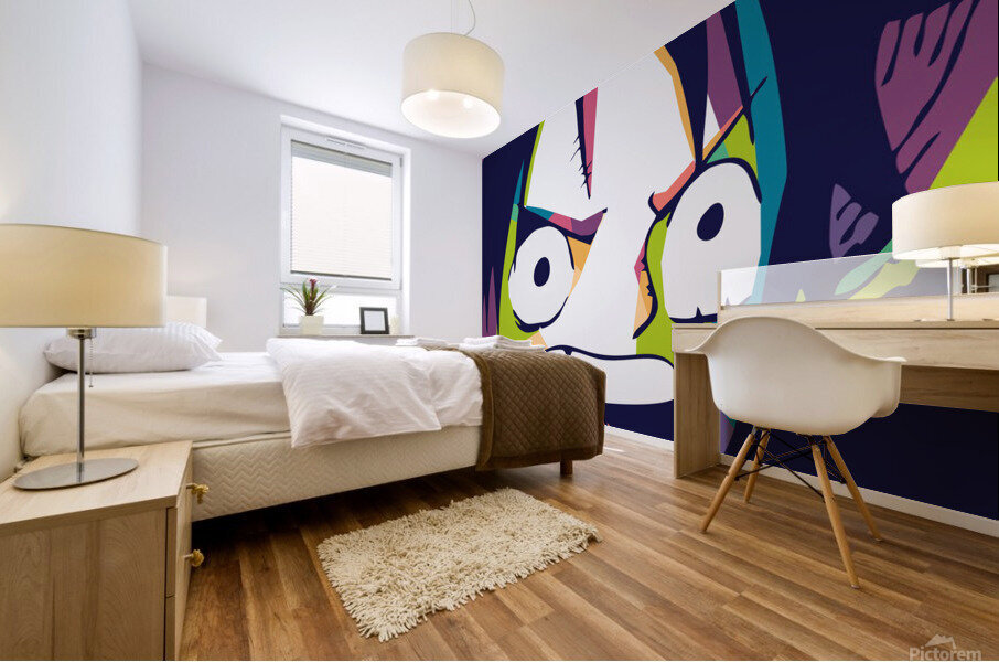 monkey d Luffy Mural print