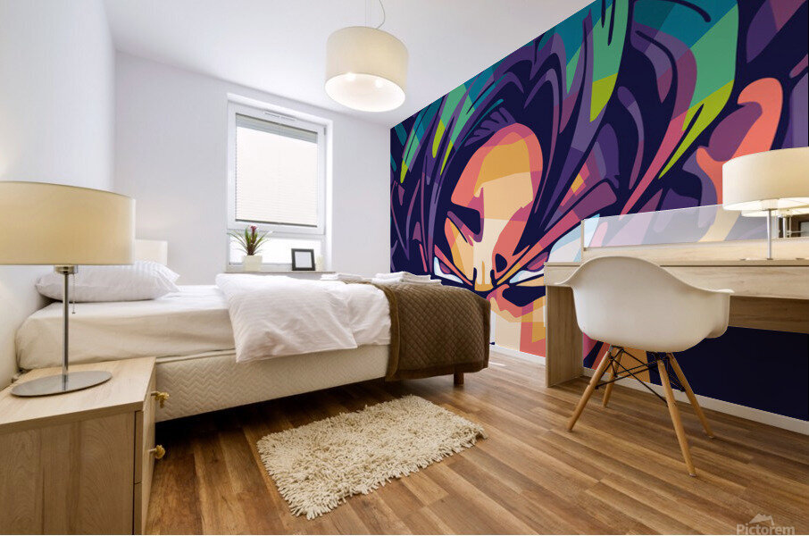 goku Mural print