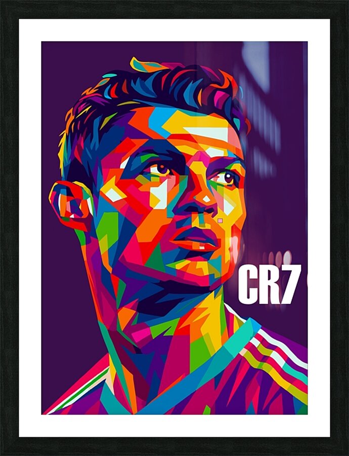 cr7 Picture Frame print