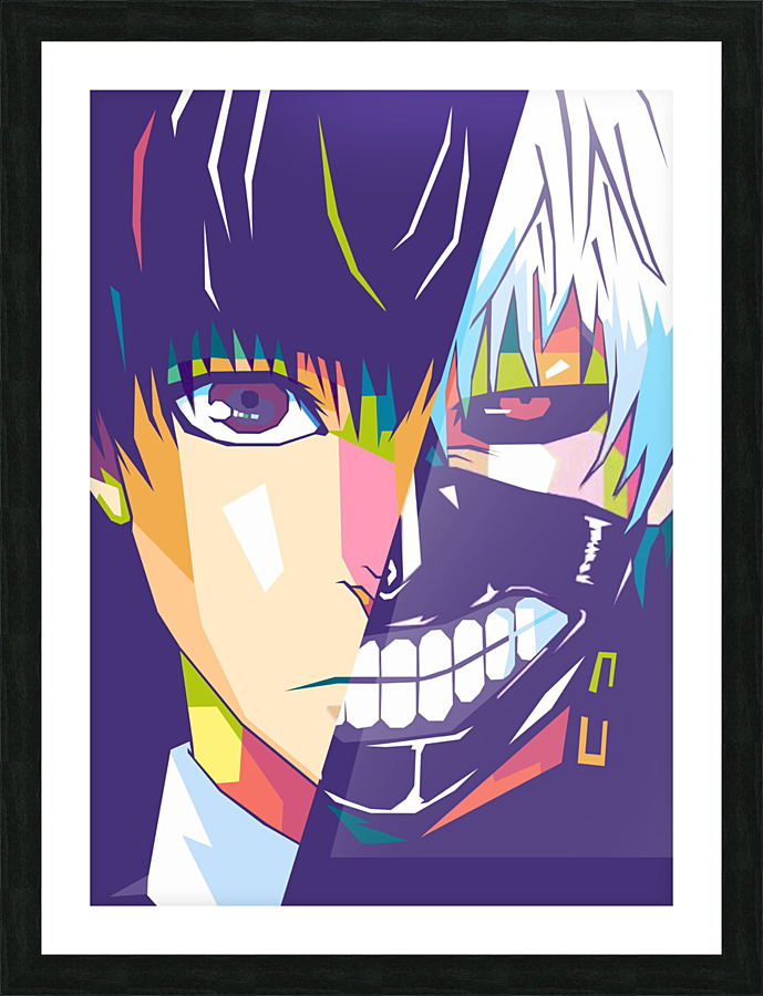 kaneki ken Picture Frame print