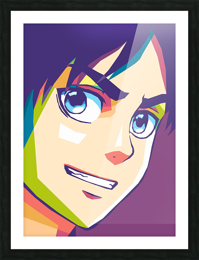eren yeager Picture Frame print