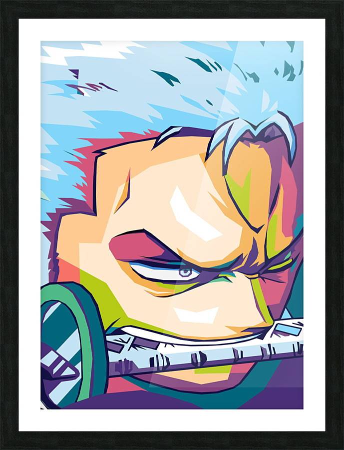 roronoa Zoro Picture Frame print