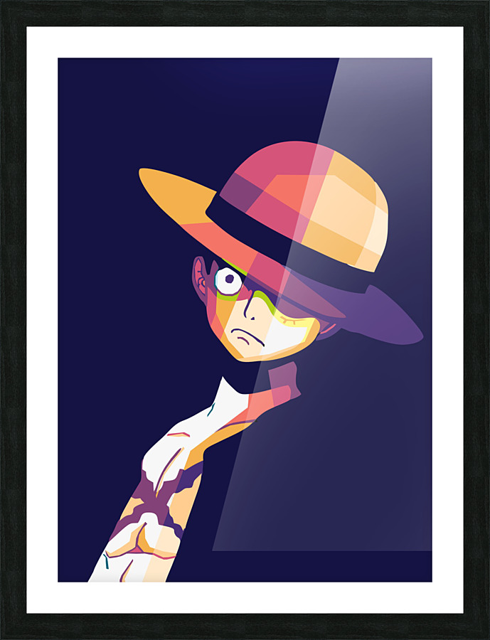 monkey d Luffy Picture Frame print