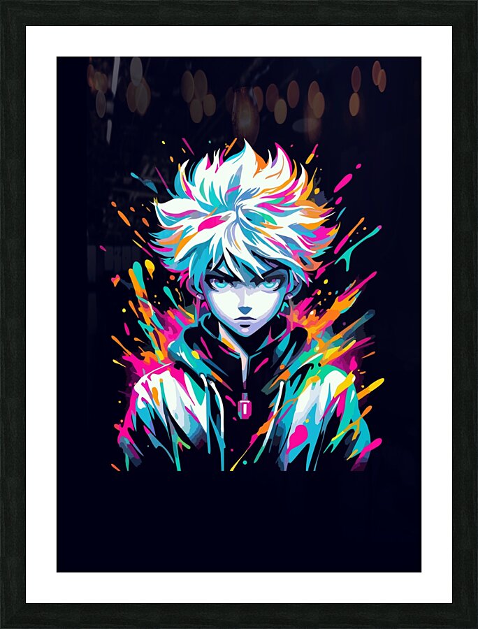 Killua Zoldyck Picture Frame print