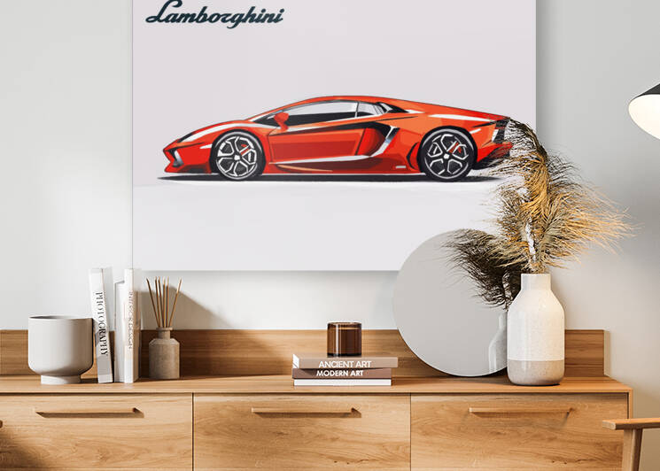 lamborghini aventador by dhimas noer moehammad