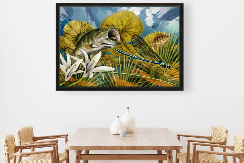 Palm Aire Dragonfly Bass by D Friel 