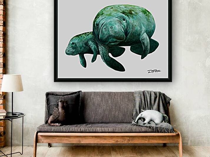 DFriel - Atlantic Harmony Manatee by D Friel 