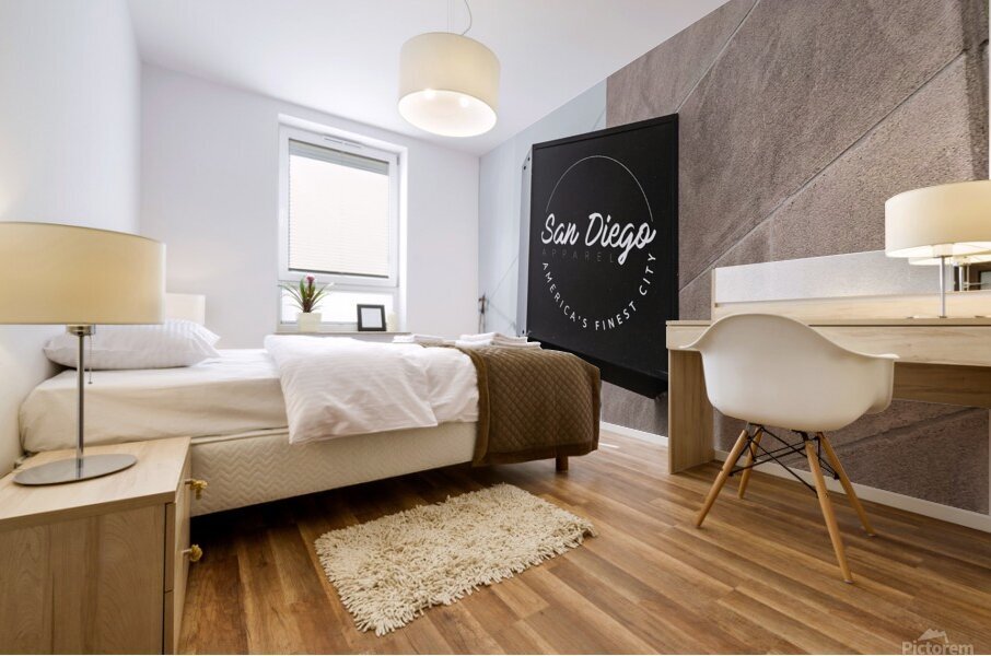 Cafee Logo Design Mural print