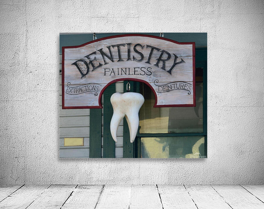 Dentistry Logo Design Wall Preview