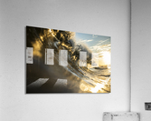 Golden_evening Acrylic Print