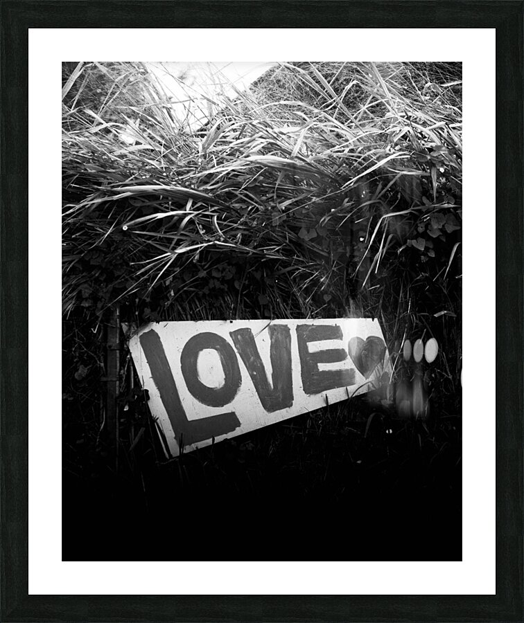 Love Picture Frame print