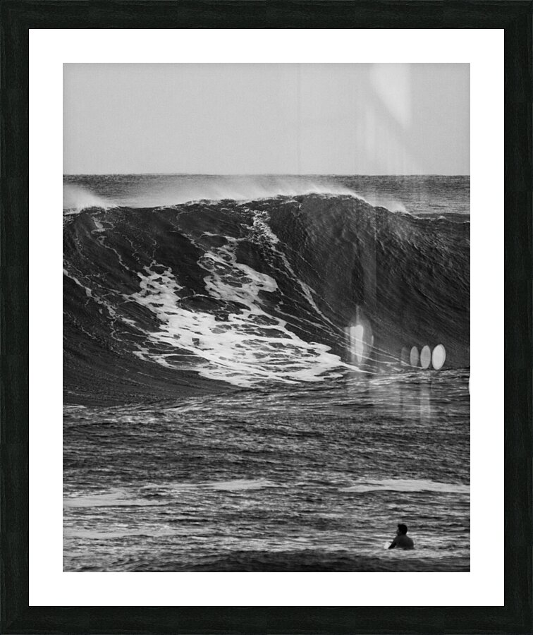 Out_the_back Picture Frame print