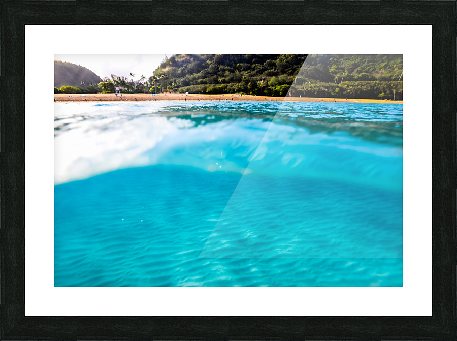 Waimea_Bay Picture Frame print