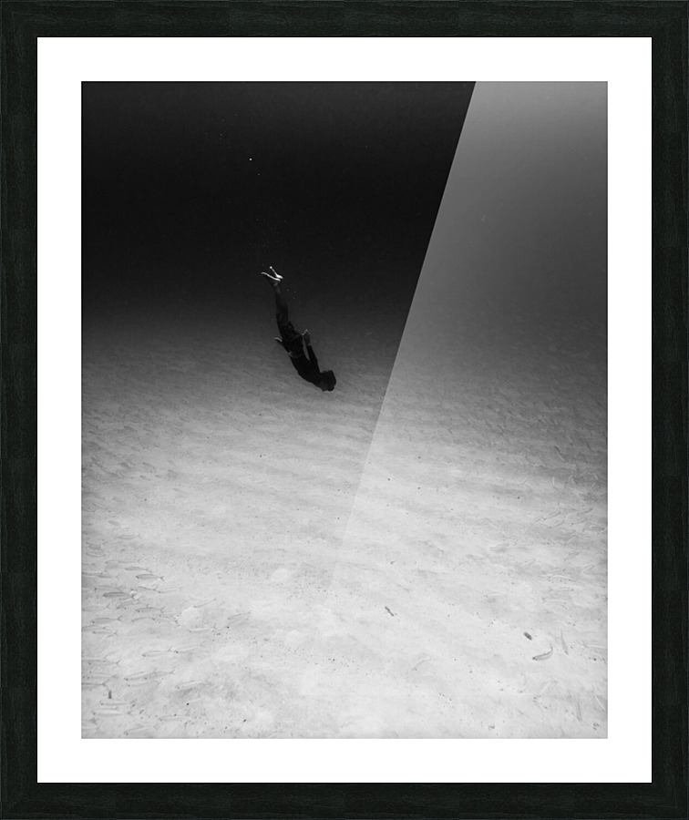 All_Alone Picture Frame print