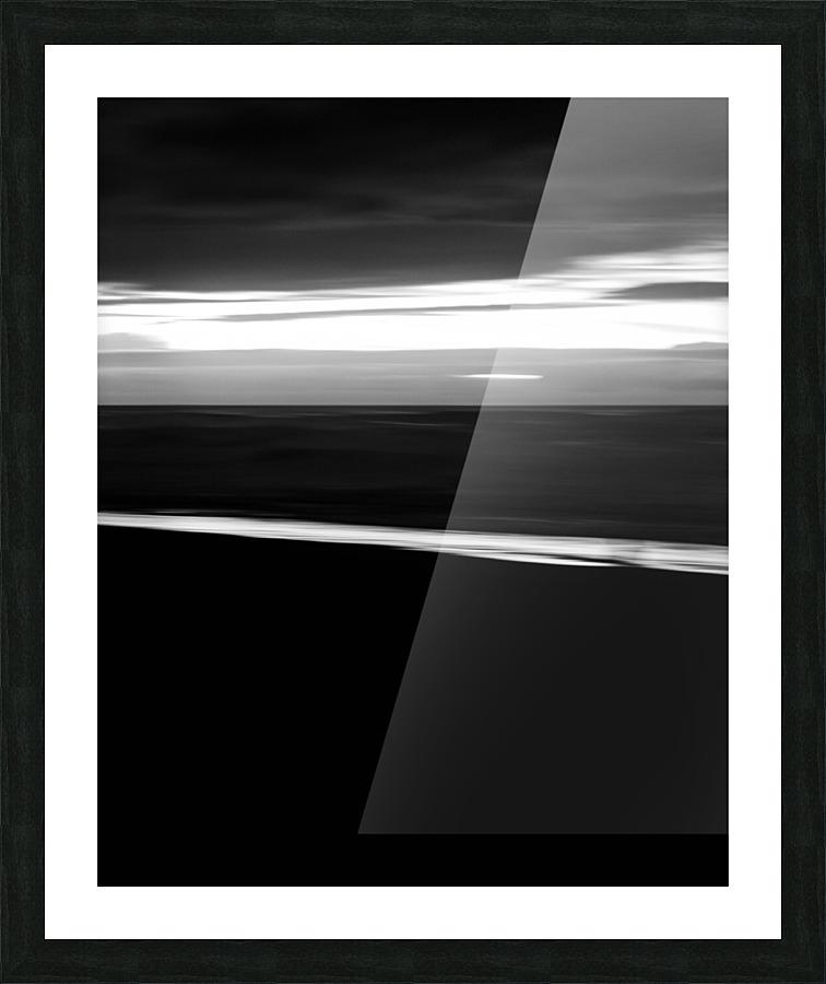Smooth_Blacks Picture Frame print