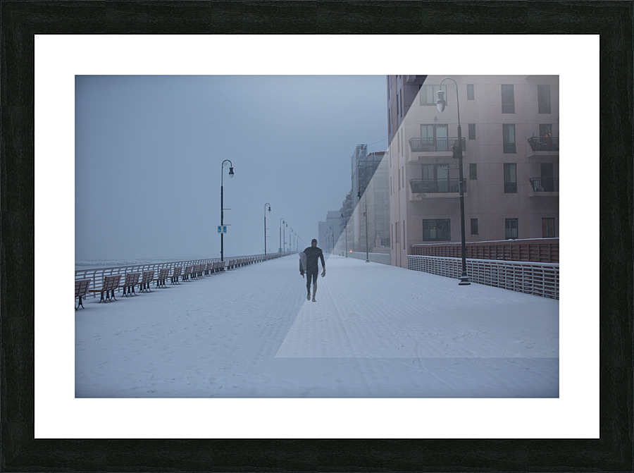 Snow_Day Picture Frame print