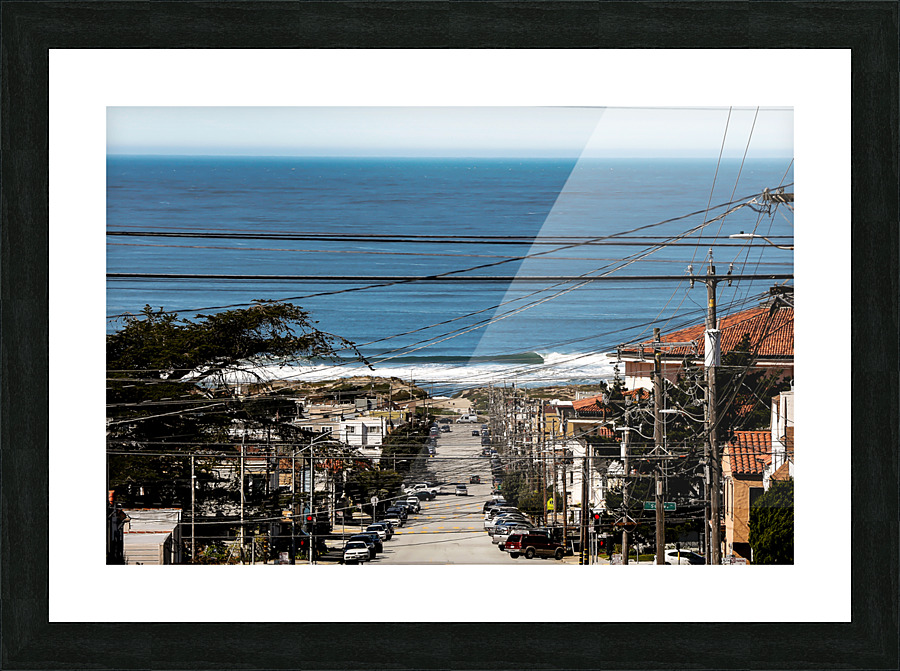 Right_Down_The_Line Picture Frame print