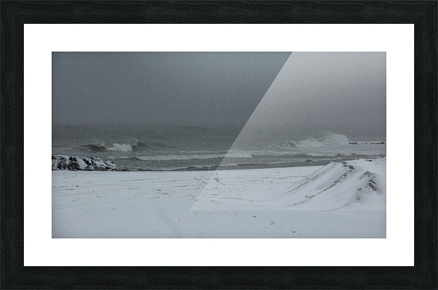 Winter_Dunes Picture Frame print