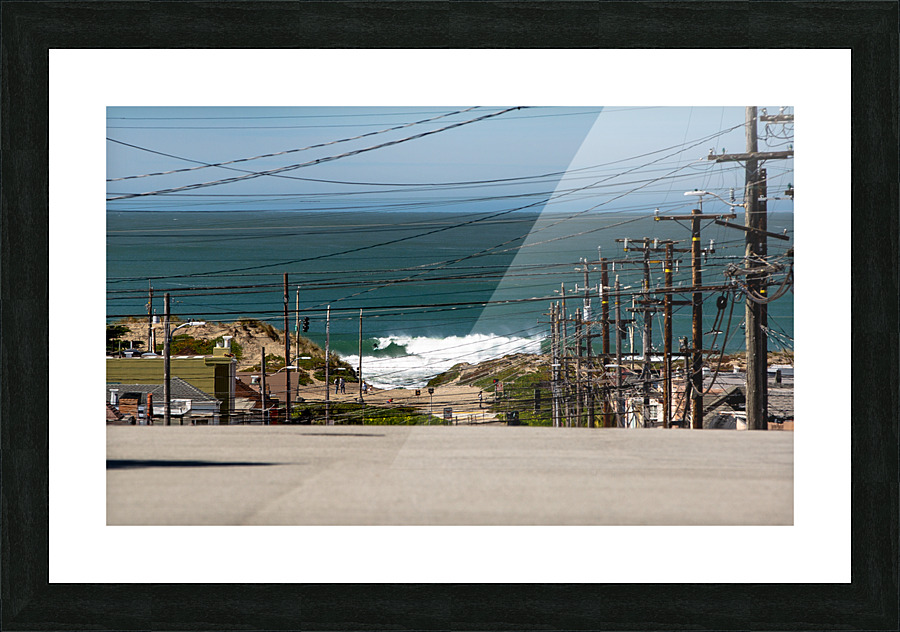  Powerlines Picture Frame print