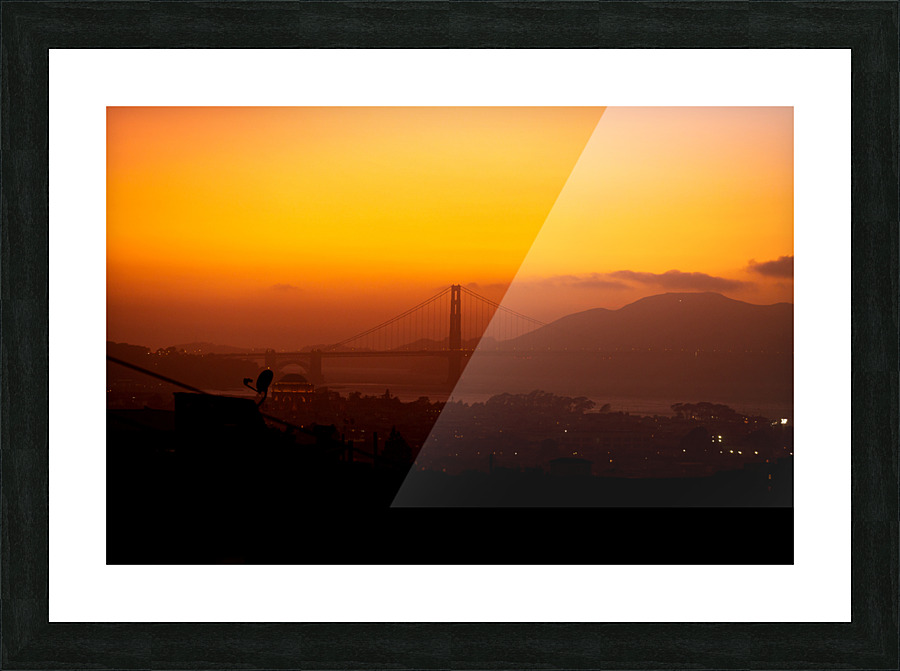 Gold_Rush Picture Frame print