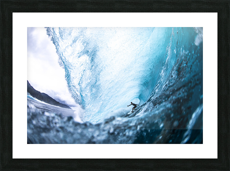Liquid_Vortex Picture Frame print