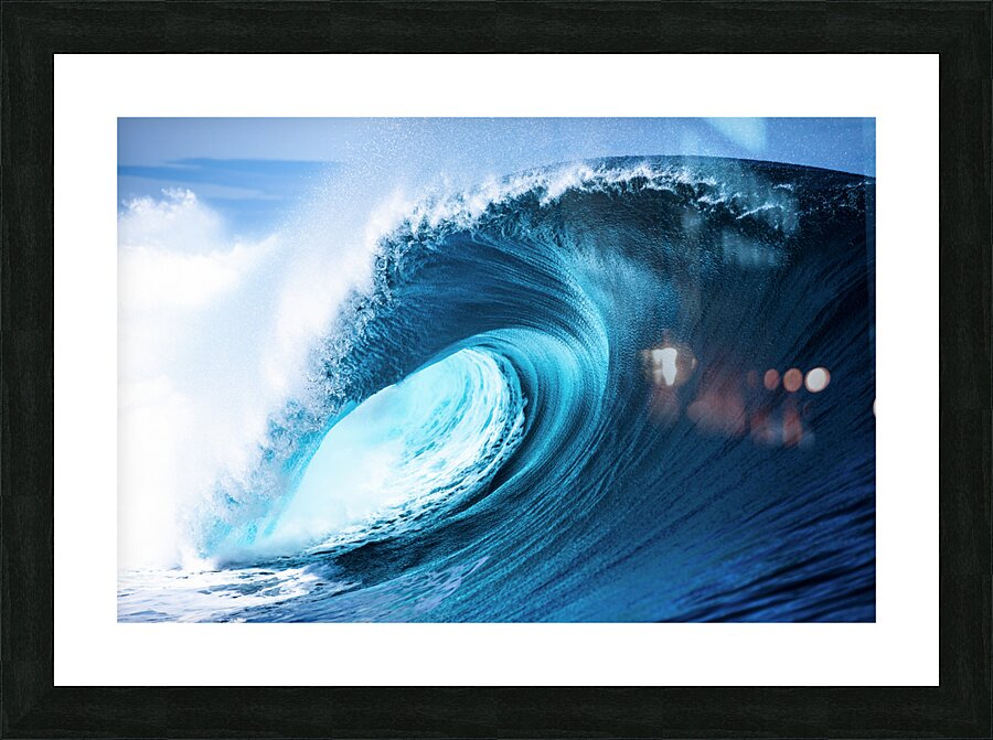 Big_blue Picture Frame print