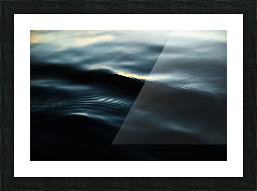 Gold_Reflection Picture Frame print