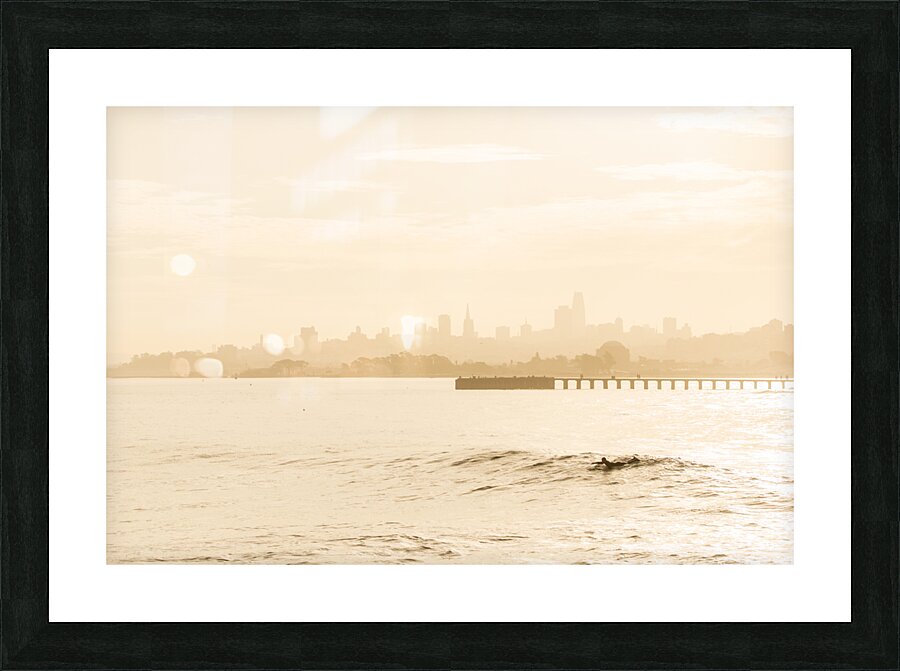 Skyline_surfer Picture Frame print