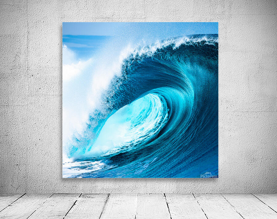 Big_Blue square Wall Preview