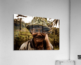 Rice Field Worker Acrylic Print