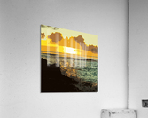 Sunset Splash Art Version Acrylic Print
