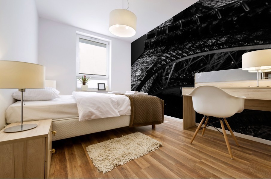 Eiffel Tower Mural print