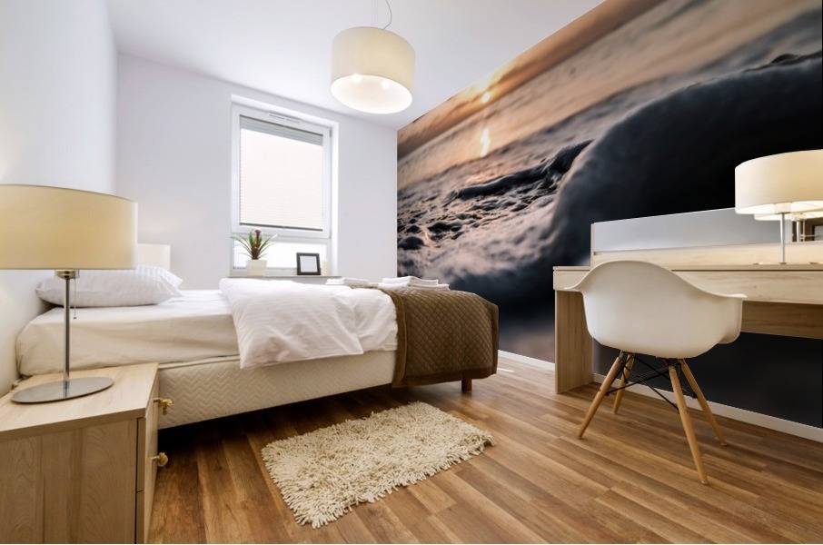 Sea Foam Mural print