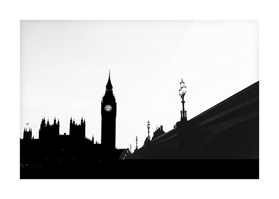 Big Ben Picture Frame print