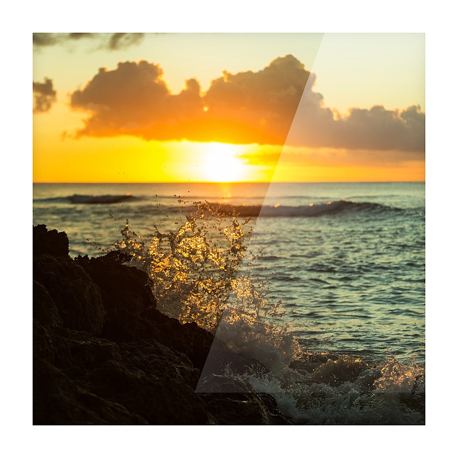 Sunset Splash Picture Frame print