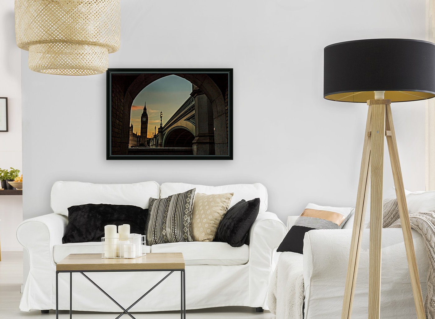 Big Ben Sunset Reproduction