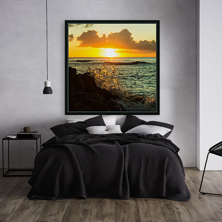 Sunset Splash Reproduction