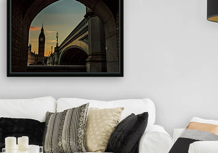 Big Ben Sunset Reproduction