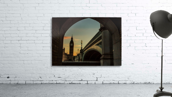Big Ben Sunset Wall Preview