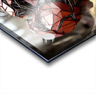 Art metallique emotionnel : Explorez le coeur casse  Acrylic print