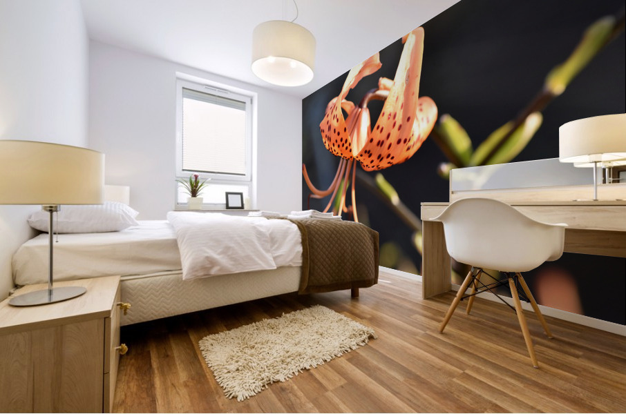 Lys au soleil dete Mural print